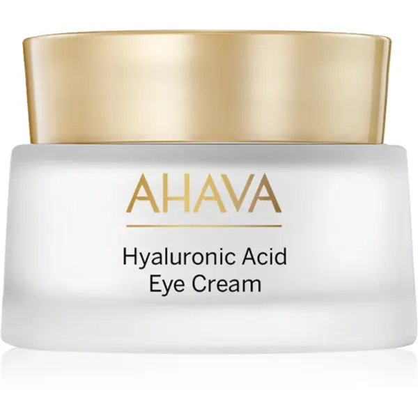 AHAVA Hyaluronic Acid Eye Cream cremă de ochi anti-inflamatoare care reduce cercurile de umflare și întunecate 15 ml