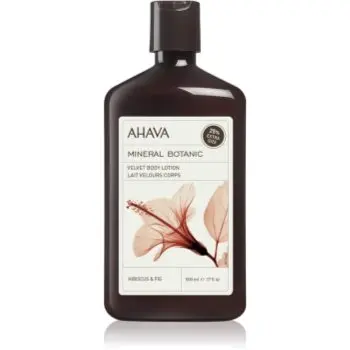 AHAVA Mineral Botanic Hibiscus & Fig lotiune de corp catifelata.