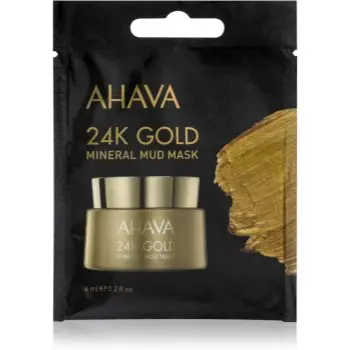 Ahava Mineral Mud 24K Gold mască minerală de nămol cu aur de 24 de karate