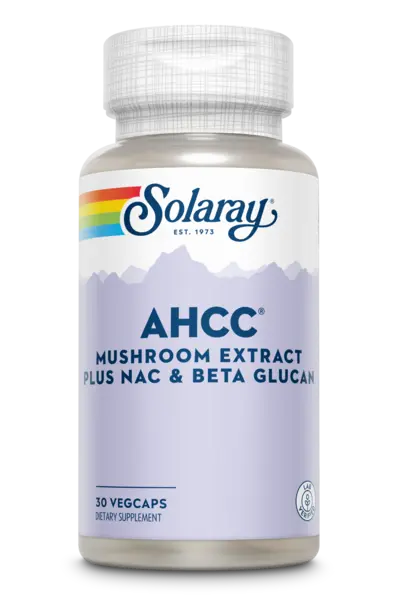 AHCC plus NAC & Beta Glucan Solary, 30 capsule, Secom