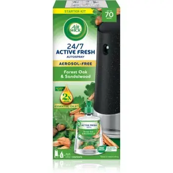 Air Wick Active Fresh Forest Oak & Sandalwood odorizant de aer automat cu reîncărcare