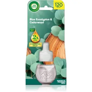 Air Wick Blue Eucalyptus & Cedarwood rezervă pentru difuzorul electric