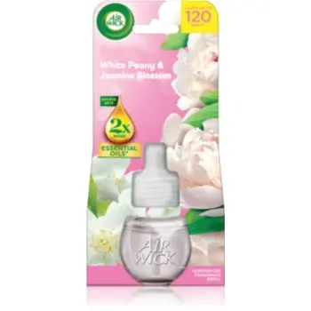 Air Wick Essential Oils White Peony & Jasmine Blossom rezervă pentru difuzorul electric