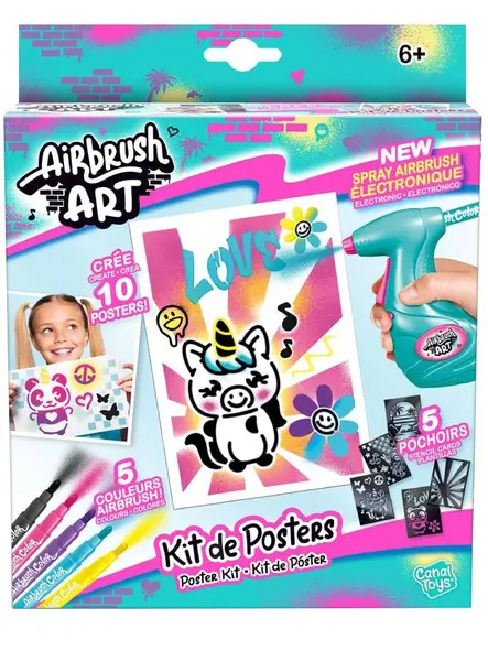 Airbrush Art Mini Poster Kit (11015)