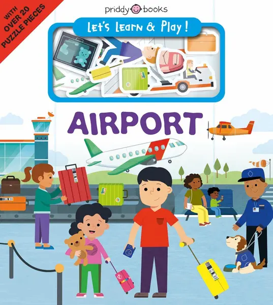 Airport (Board book with over 20 puzzle pieces)