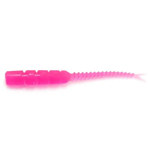 Aji Worm Bachi-Bachi 5cm UV Clear Pink