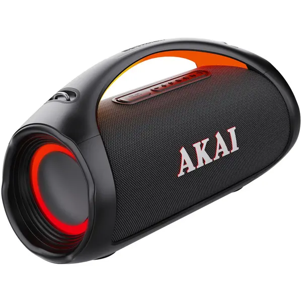 Akai Box portabila Akai cu BT, PX6, 110W, Negru -Rosu