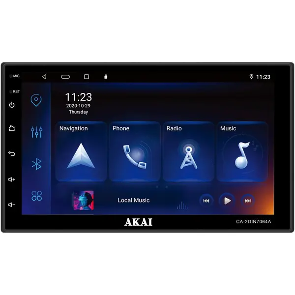 Akai Radio Player auto Akai CA-2DIN7064A , Android