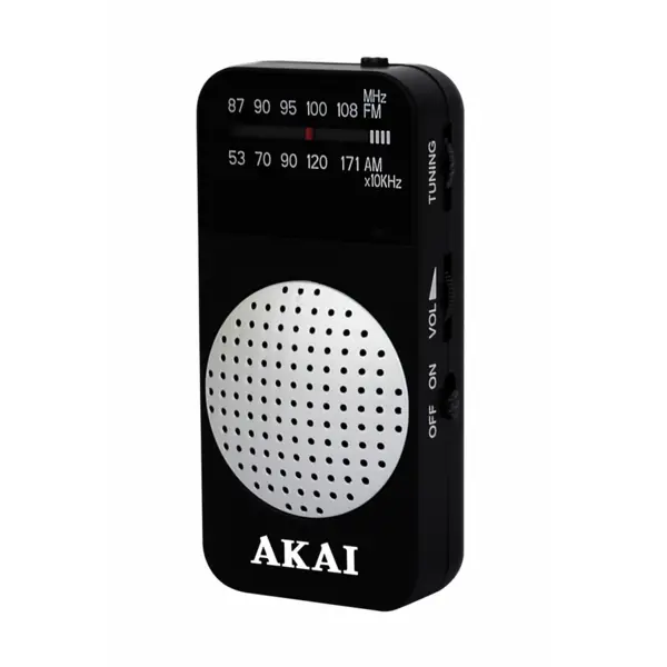 Akai Radio portabil de buzunar Akai APR-250, Negru