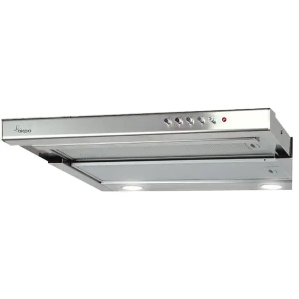 Akpo Hota Akpo Hota incorporabila telescopica WK-7 Light 50 putere absorbtie 220 mc/h 1 motor 50 cm, Inox