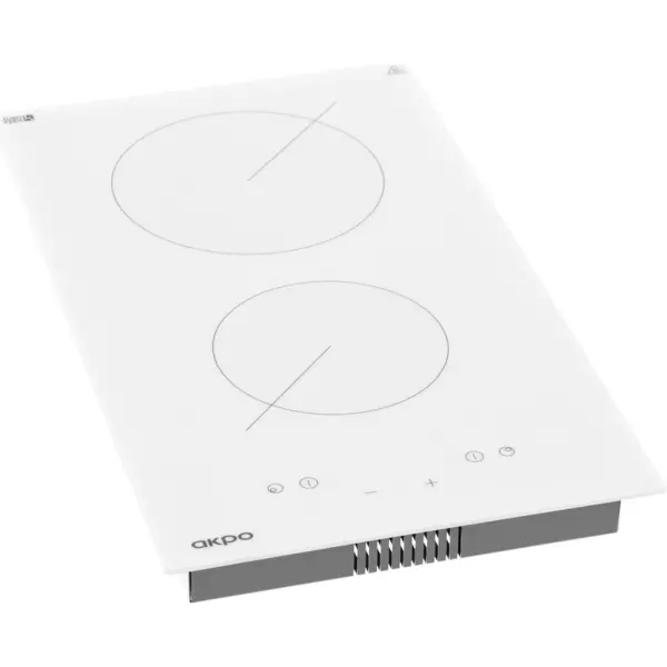 Akpo Plita Incorporabila Akpo PKA 30 830/2, Inductie, 3000w, 2 zone de gatit, 30cm, Alb