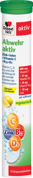 Aktiv Imunitate, 15 comprimate efervescente, Doppelherz