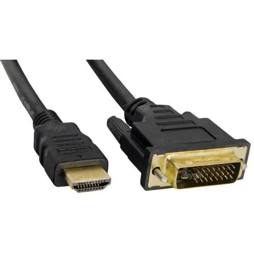 AKY Cablu Akyga AK-AV-11, HDMI Male - DVI-D Male, 1.8m, Black