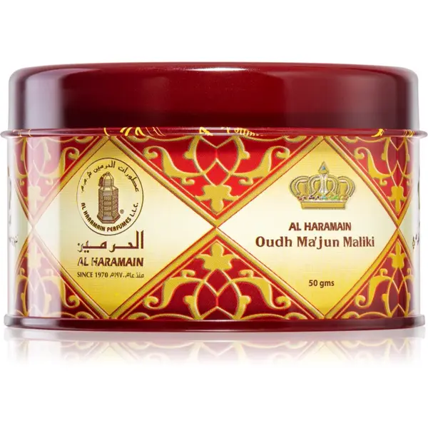 Al Haramain Oudh Ma'Jun Maliki bakhoor 50 g