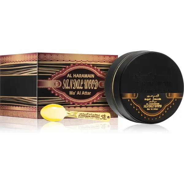 Al Haramain Sandal Wood Maal Attar tamaie 60 g