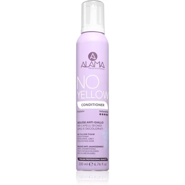 Alama Professional No Yellow balsam pentru parul blond cu suvite 200 ml