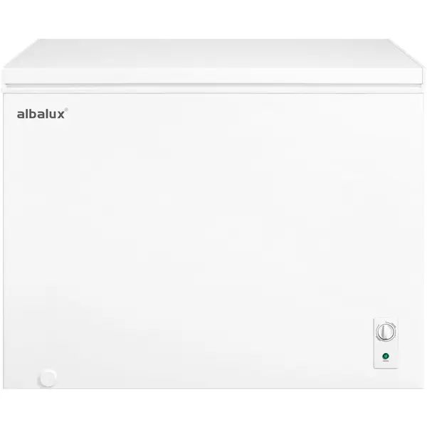 Albalux Lada Frigorifica Albalux AXLF316E, 293 L, Dubla furnctionare frigider/congelator, Clasa energetica E, Orificiu drenaj, Alb