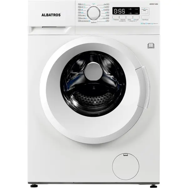 Albatros Masina de spalat Albatros AWMI1484, 8 kg, Slim, 1400rpm, Clasa A