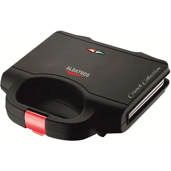 Albatros Sandwich maker Albatros S2B-750; tip grill, negru, 750 W