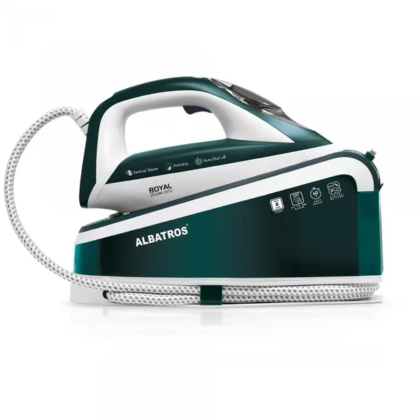 Albatros Statie de calcat Albatros Royal Steam Care Green