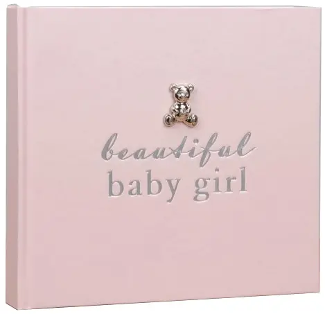 Album foto cu decoratie argintata Widdop - Bambino, Beautiful baby girl