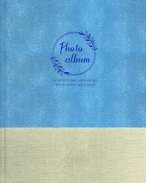 Album foto cu spirală Lastva Adore - B4, 200 fotografii, albastru