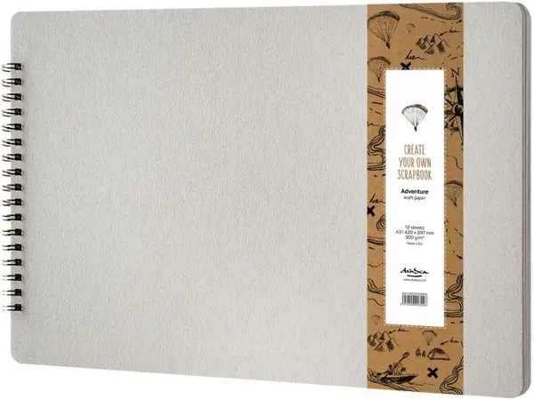 Album foto Drasca - Scrapbook Adventure, A3, 12 foi