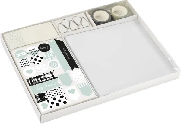 Album foto Hama - Cu accesorii pentru decor, 18 x 18 cm