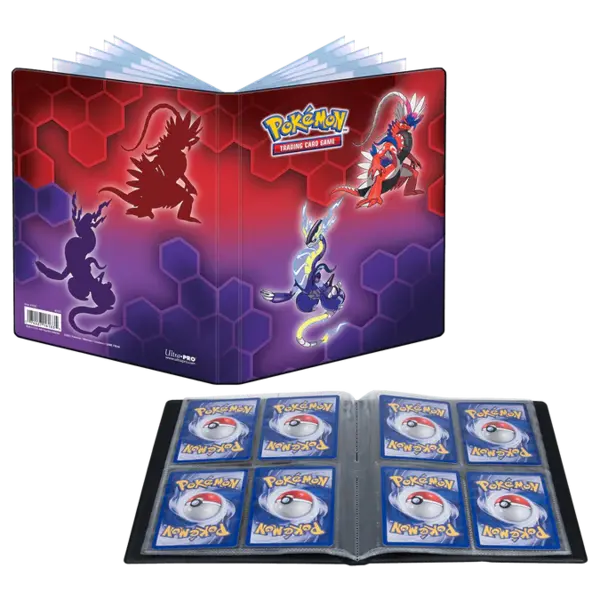 Album pentru cartonase - Pokemon Koraidon & Miraidon 4-Pocket Portfolio | Ultra Pro