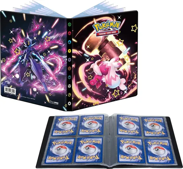 Album pentru cartonase - Pokemon Scarlet and Violet 4.5 Paldean Fates 4-Pocket Portfolio | Ultra Pro