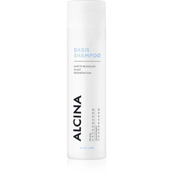 Alcina Basic Line sampon regenerativ si de infrumusetare pentru toate tipurile de păr 250 ml