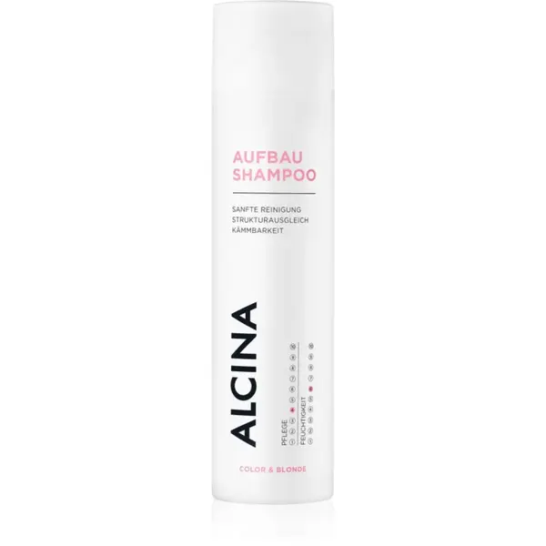 Alcina Color & Blond sampon pentru regenerare pentru păr vopsit 250 ml