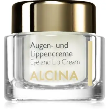 Alcina Effective Care crema pentru ochi si buze cu efect de netezire
