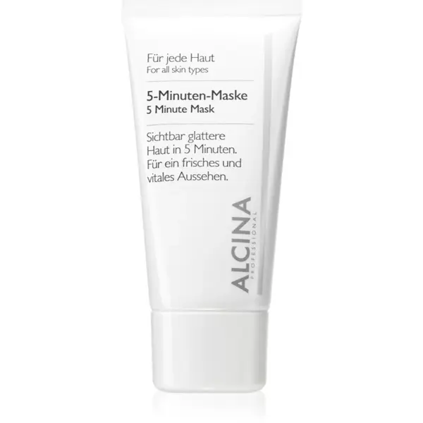 Alcina For All Skin Types mască facială revigorantă pentru 5 minute 50 ml