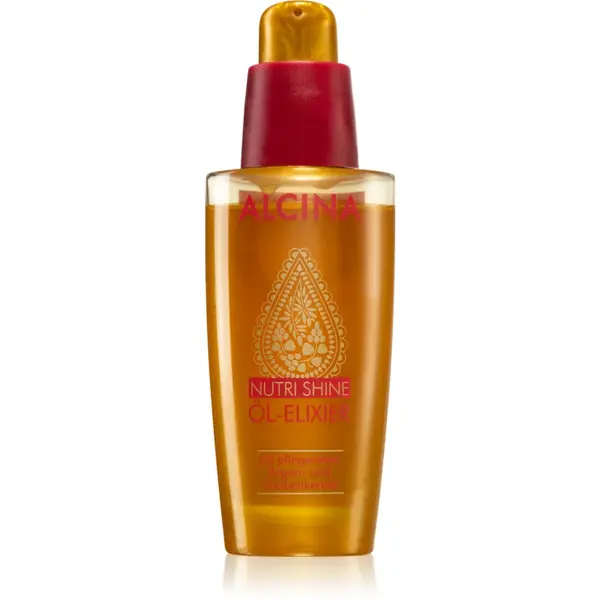Alcina Nutri Shine ulei elixir pentru păr strălucitor și elegant 50 ml