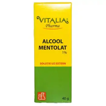 Alcool mentolat 1% x 40g (Vitalia)