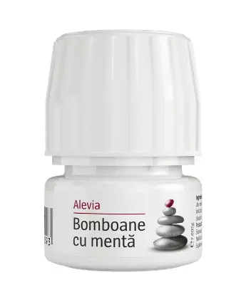 Alevia Bomboane cu menta 60 bucati