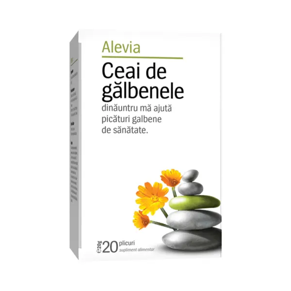 Alevia Ceai de Galbenele 20 plicuri