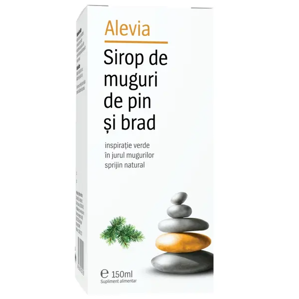 Alevia Sirop de muguri de pin si brad 150 ml