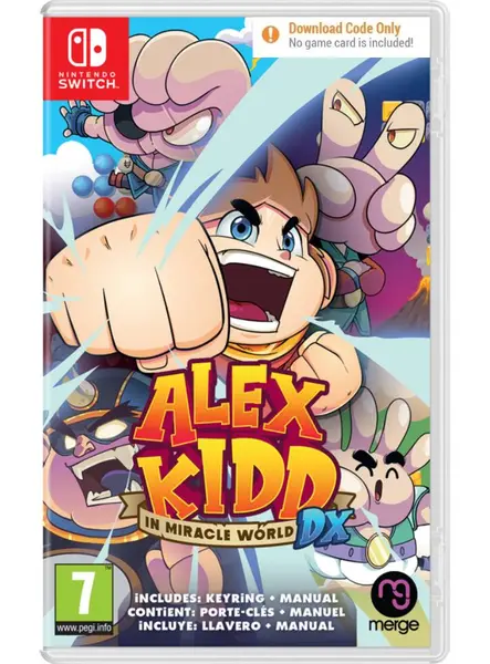 Alex Kidd In Miracle World Dx (code In A Box) PlayStation 4|PlayStation 5|Xbox One|Nintendo Switch|Xbox Series S/X|PC