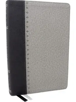 Alexander Maclaren Study Bible: Encouragement and Insights for a Christ-Centered Life (NKJV, Black/Gray Leathersoft, Comfort Print)/Thomas Nelson
