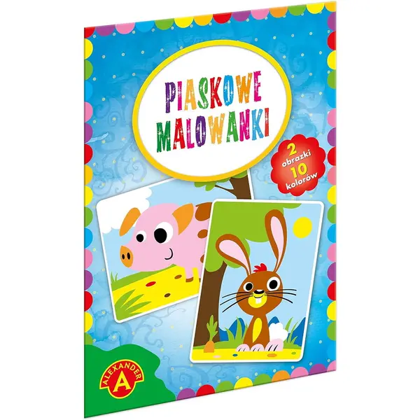 Alexander Set de colorat Alexander Porcul si iepurele, pentru copii