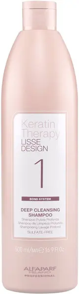 Alfaparf Keratin Therapy Șampon de curățare profundă, 500 ml