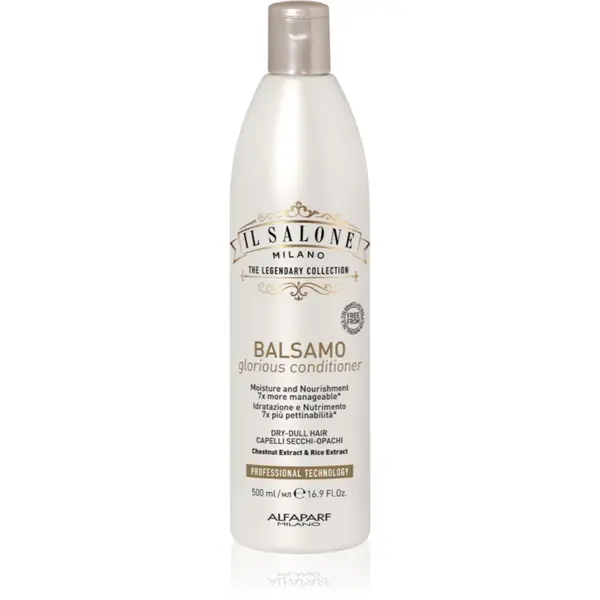 Alfaparf Milano Il Salone Milano Glorious balsam hranitor pentru păr uscat și deteriorat 500 ml