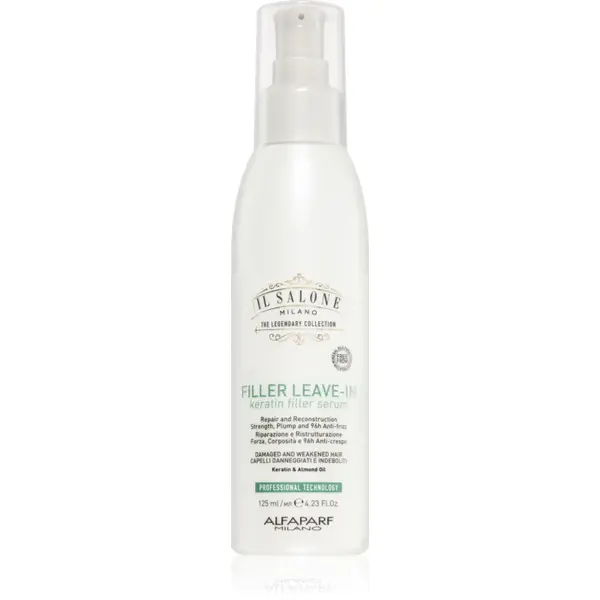 Alfaparf Milano Il Salone Milano Keratin Filler Serum ser pentru păr uscat și deteriorat 125 ml