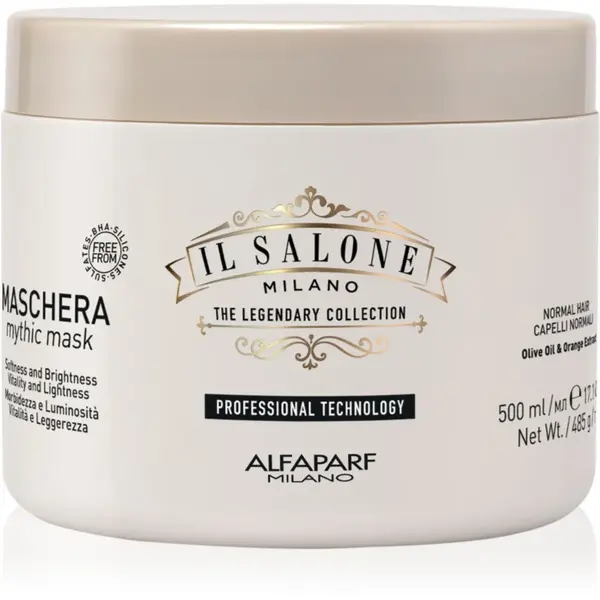 Alfaparf Milano Il Salone Milano Mythic masca hidratanta pentru par normal spre uscat 500 ml