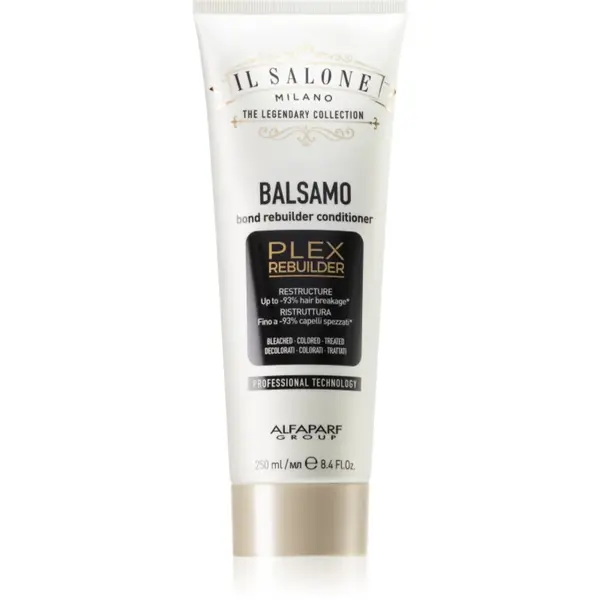 Alfaparf Milano Il Salone Milano Plex Rebuilder balsam pentru părul decolorat, vopsit și tratat chimic 250 ml