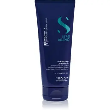 Alfaparf Milano Semi di Lino Brunette balsam nuanțator neutralizarea subtonurilor de alamă