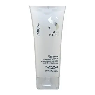 Alfaparf Milano Semi Di Lino Diamond Illuminating Conditioner balsam pentru netezire pentru strălucirea părului 200 ml