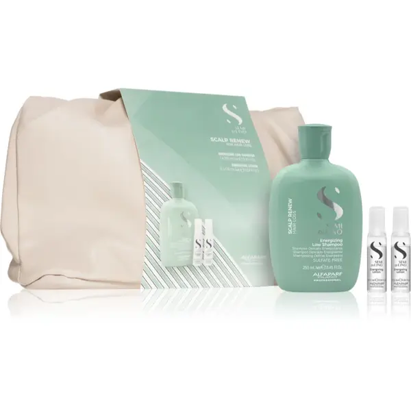 Alfaparf Milano Semi Di Lino Scalp Renew Kit set cadou pentru par fin si subtiat